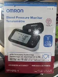 Omron BP-7365 Blood Pressure Monitor with Afib Screening technol