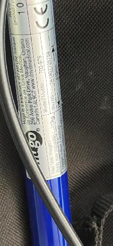 Hugo Sidekick model 700-979 walker - Photo 9