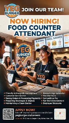 food counter attendant
