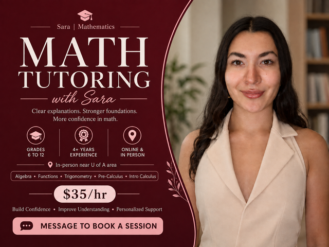 MATH TUTORING
