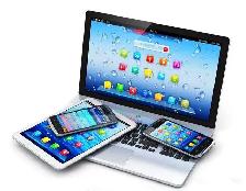 Cell Phone, Tablets, iPhone, iPad, Laptop, Desktop Computers