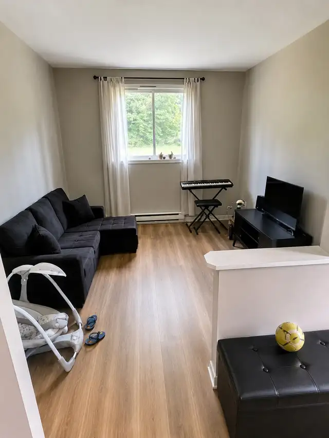 Superbe 3 1/2 entièrement meublé et rénové – Laval-des-Rapides