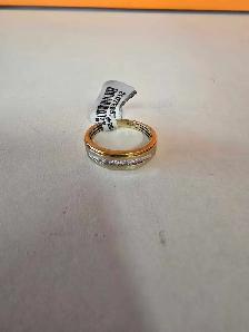 10K Yellow Gold Diamond Ring