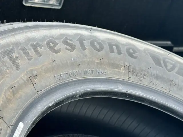 4 Brand New, All Season Firestone Tires from 2026 Toyota Tacoma