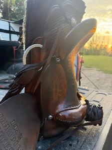 Eamor Saddlery Roping Saddle - Photo 3