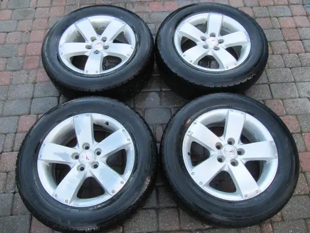 Pontiac Torrent/Equinox Aluminum Rims & Five Tires Very Clean