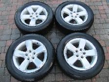 Pontiac Torrent/Equinox Aluminum Rims & Five Tires Very Clean