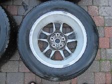 Pontiac Torrent/Equinox Aluminum Rims & Five Tires Very Clean - Photo 5