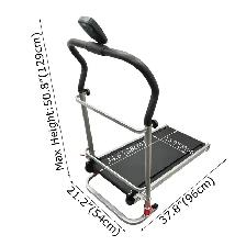 Foldable Manual Small Walking Treadmill 020082 - Photo 3