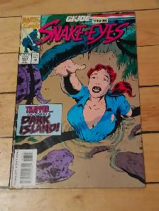 GI JOE #143 SNAKE-EYES SCARLETT (1993, MARVEL COMICS)