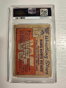1987 Topps WWF King Kong Bundy PSA 7 - Photo 2