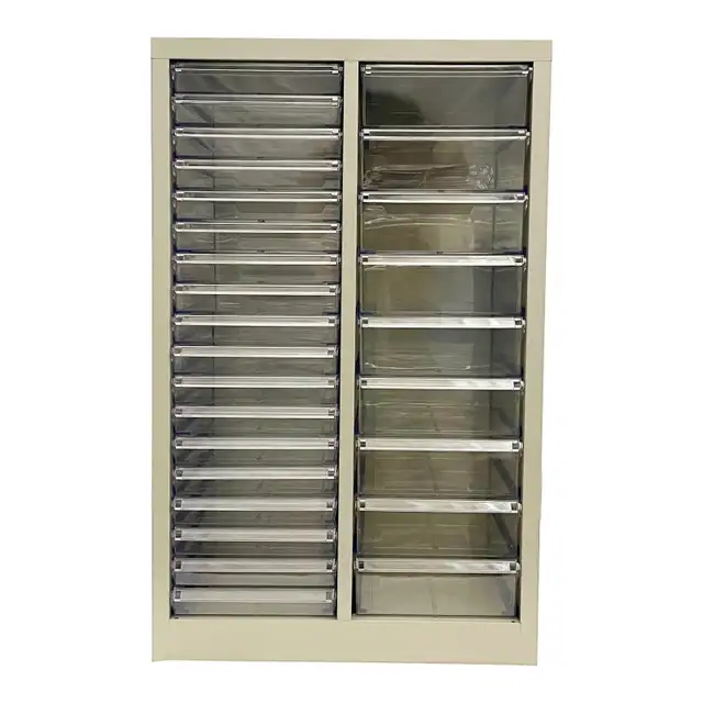 Steel Mobile File Cabinet Combo(9M 18S Drawers) 054569