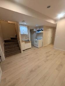 2 Bedroom Basement Suite with Tall Ceilings and Walk-In Closet