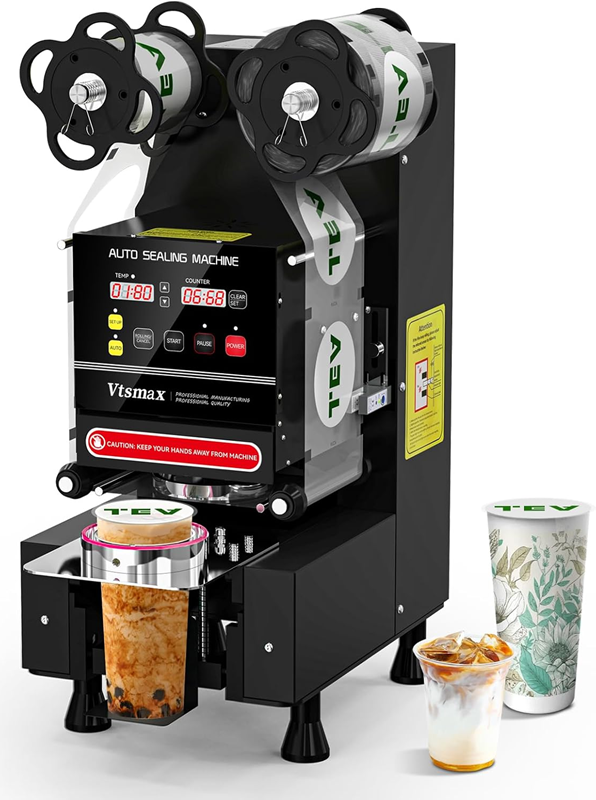 Cup Sealer Machine 90/95mm Cup Sealing Machine 500-700 Cups/H El