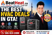 Carrier Lennox Goodman Air conditioner and furnace from $2499