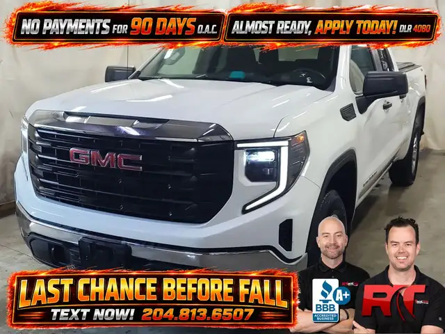 2024 GMC Sierra 1500 PRO 4WD - Backup Cam, Power Liftgate