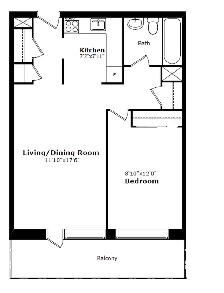renovated one bedroom - ID 4685 - Photo 8