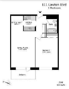 renovated one bedroom - ID 576 - Photo 13