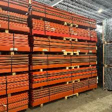 USED Teardrop Beams 12' x 6' for Pallet Racking warehouse rack