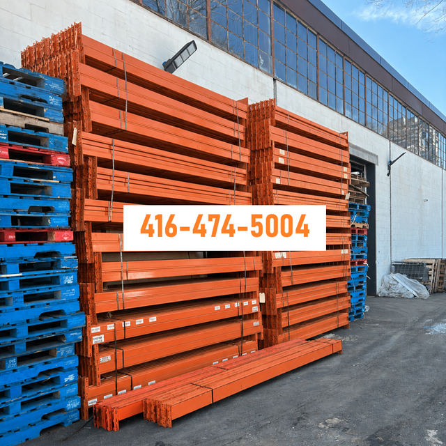 USED Redi rack Beams 9' x 4' for Pallet Racking warehouse rack