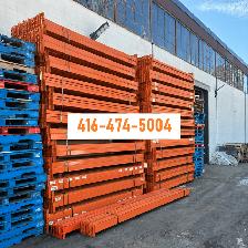 USED Redi rack Beams 9' x 4' for Pallet Racking warehouse rack