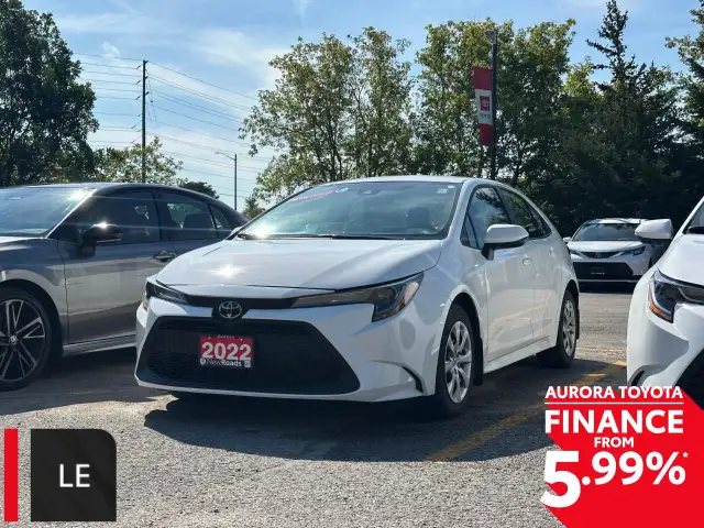 2022 Toyota Corolla LE 1.8L Toyota Reliability and Efficiency...