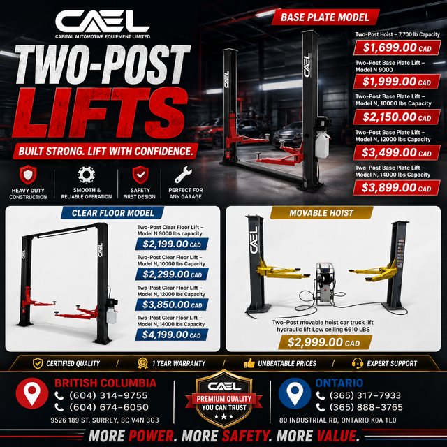 CAEL Two-Post Lifts