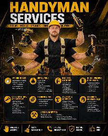 HANDYMAN SERVICES — REPAIRS, RENOVATIONS, FIX-UPS & HOME PROJECT