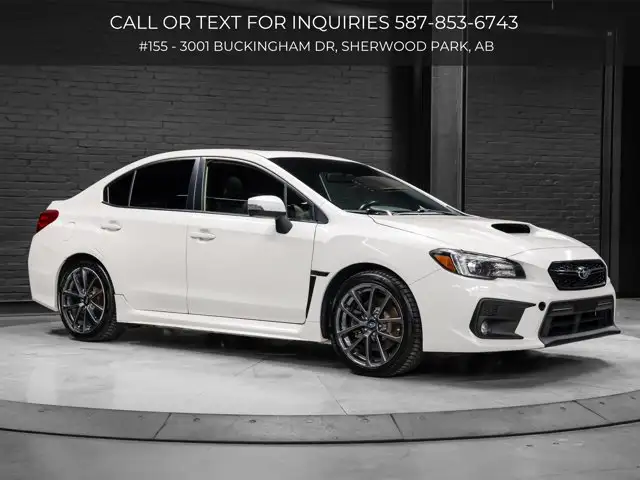 2018 Subaru WRX Sport-tech | Leather Heated Seats | Sunroof