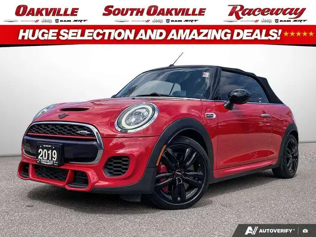 2019 MINI Cooper Convertible John Cooper Works
