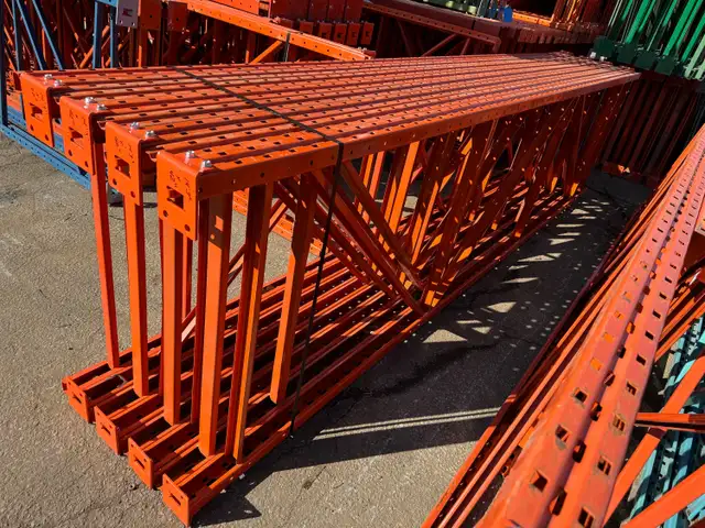 Used 14’ tall x 42" deep RediRack pallet racking frames