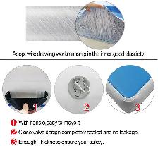 26’PVC Inflatable Gym Exercise Mat Sport Mat with Pump 053162 - Photo 6
