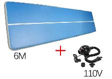 26’PVC Inflatable Gym Exercise Mat Sport Mat with Pump 053162 - Photo 9