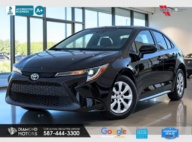2022 Toyota Corolla LE - Brand New Tires