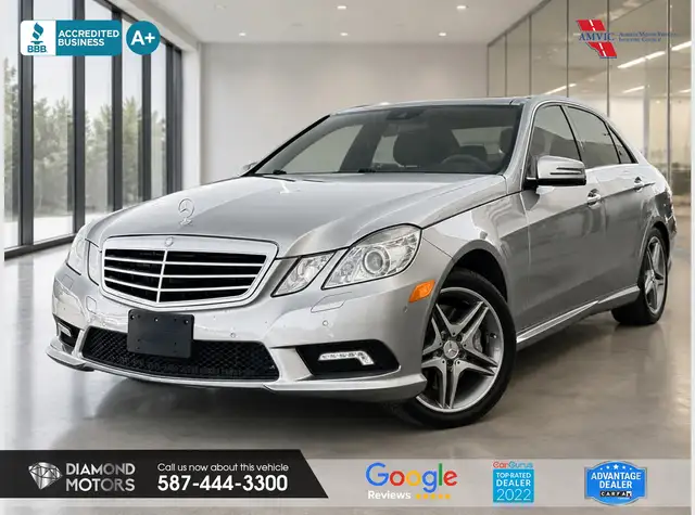 2010 Mercedes-Benz E-Class E550 4MATIC - Fully Loaded - Rebuilt