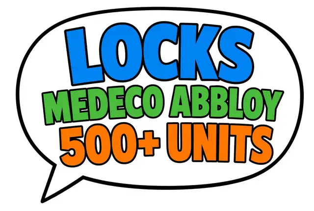 ABLOY PROTEC DEADBOLT LOCKs  medeco 500  locks