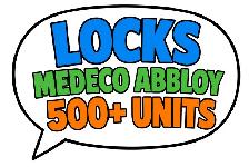 ABLOY PROTEC DEADBOLT LOCKs  medeco 500  locks