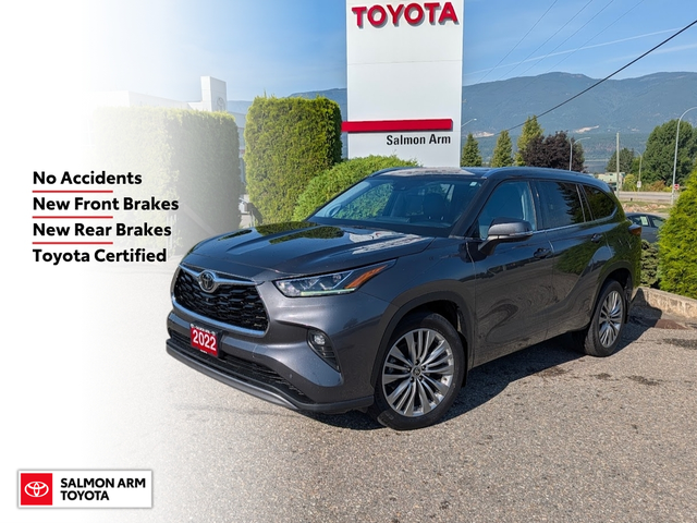 2022 Toyota Highlander Limited LIMITED PLATINUM, AWD NEW FRON...