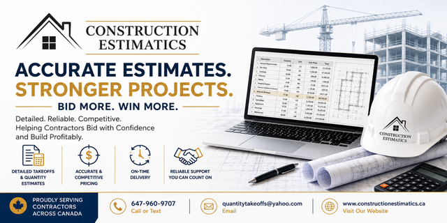 Professional Construction Estimating & Material Takeoff Services