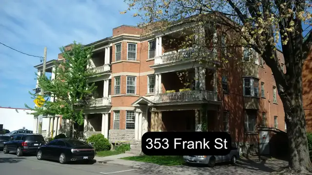 3 Bedroom Centretown Apartment for Rent (353 Frank St)