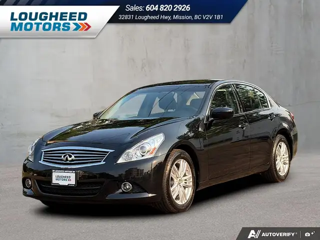 2011 Infiniti G25 RWD