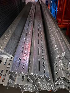 Dexion type 225 Slotted Angle Shelving Posts - Galvanized - Photo 5