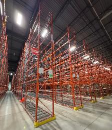 used pallet racking frames 26' and 30' tall x 42' deep - Photo 2