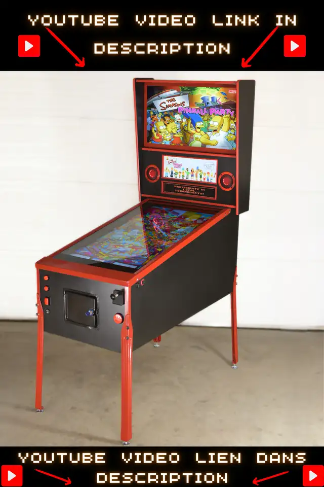 Multigame Virtual Pinball machine / Machine a boules virtuel