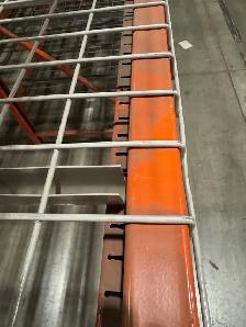 USED Wire Mesh Decks For Step Beams - 42' deep x 48' long - Photo 3