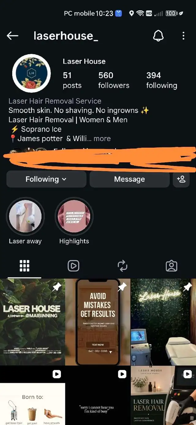 LASER HAIR REMOVAL BRAMPTON