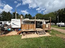 Seasonal family trailer for sale