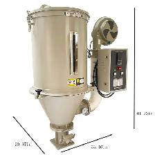 50kg Hopper Type Hot Air Dryer Plastics Dry Machine 220V 029264