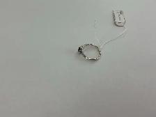 bague en argent avec pierre verte - Photo 3