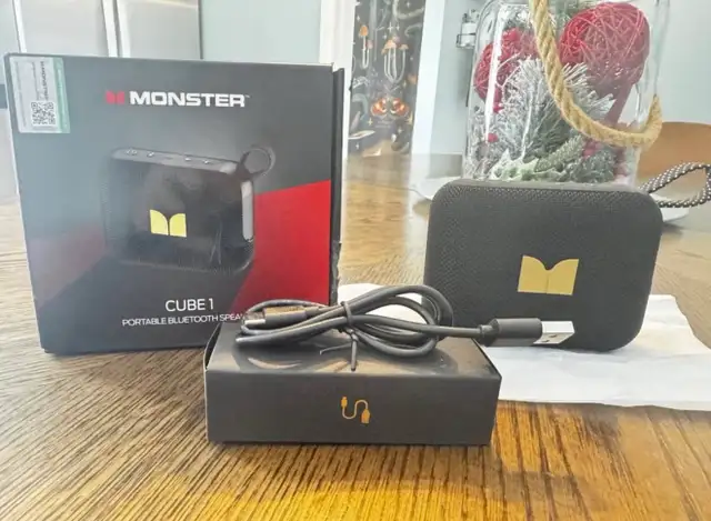 NIB - Monster Cube 1 Bluetooth Speaker